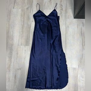Navy blue, 100% polyester dress